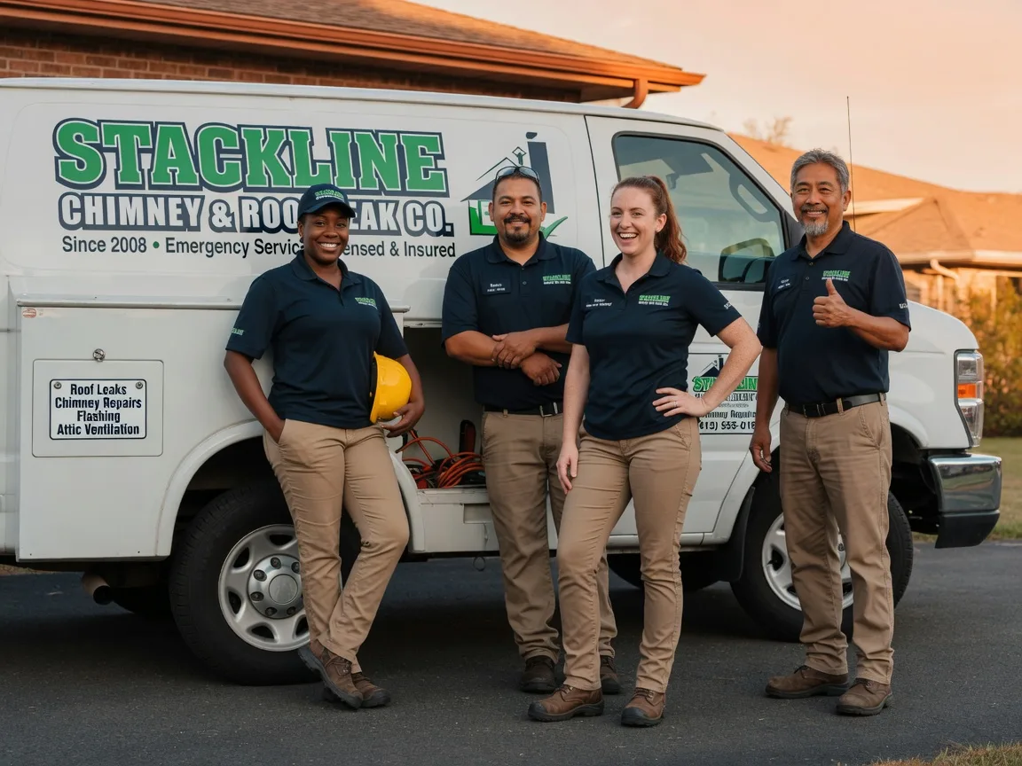 Chimney flashing repair company in Utah